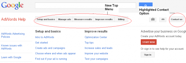 Google AdWords Redesigned