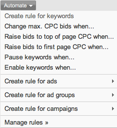 Google AdWords Expands Automated Rules, Includes Undo Option