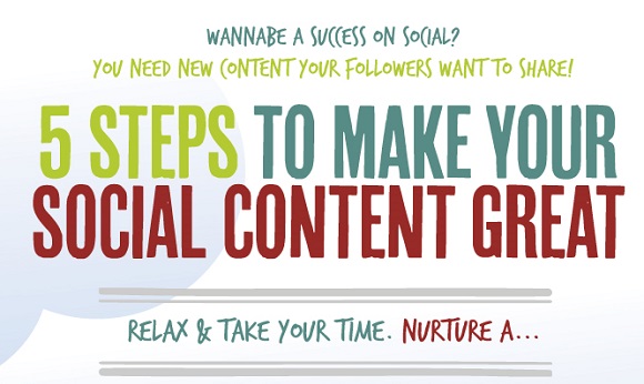 Infographic of the Day: 5 Tips to Make Great Social Content!