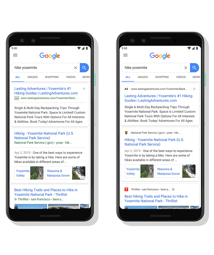 Finding Information Made Easier : Google Search Page Gets A New Look!